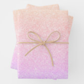 Elegant modern, stijlvol holografisch inpakpapier vel (In situ)