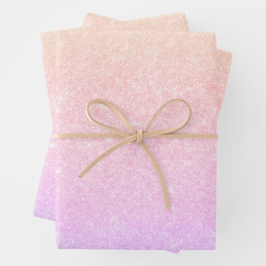 Elegant modern, stijlvol holografisch inpakpapier vel (In situ)