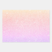 Elegant modern, stijlvol holografisch inpakpapier vel (Voorkant)