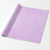 Elegant modern, stijlvol paars glitter cadeaupapier (Uitgerold)