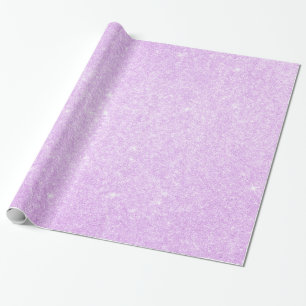 Elegant modern, stijlvol paars glitter cadeaupapier