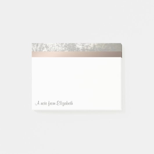 Elegant modern stijlvol post-it® notes (Voorkant)