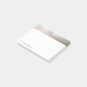 Elegant modern stijlvol post-it® notes (Schuin)