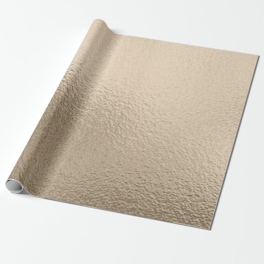 Elegant modern, stijlvol roos goud cadeaupapier (Uitgerold)