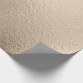Elegant modern, stijlvol roos goud cadeaupapier (Hoek)
