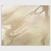 Elegant modern, stijlvol roos goudmarmer cadeaupapier (Vlak)