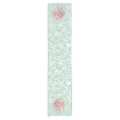 Elegant modern, stijlvol, Roos Korte Tafelloper (Voorkant)