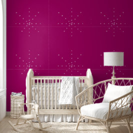 Elegant modern stijlvol roze  geometrisch behang
