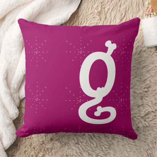 Elegant modern stijlvol roze geometrisch kussen (Deken)