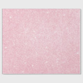 Elegant modern stijlvol roze roze roze goud glitte cadeaupapier (Vlak)