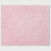Elegant modern stijlvol roze roze roze goud glitte cadeaupapier (Vlak)