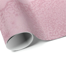 Elegant modern stijlvol roze roze roze goudmarmer cadeaupapier