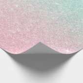 Elegant modern stijlvol, stijlvol glitter cadeaupapier (Hoek)