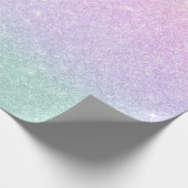 Elegant modern stijlvol, stijlvol glitter cadeaupapier (Hoek)