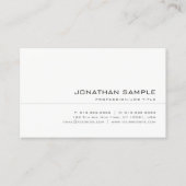 Elegant modern, stijlvol, stijlvol, stijlvol, stij visitekaartje (Voorkant)