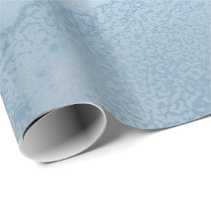Elegant modern, stijlvol, vers blauw marmer cadeaupapier