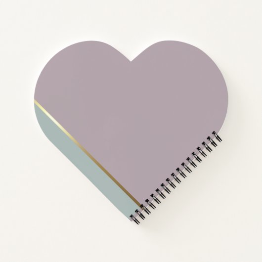 Elegant Modern stoffig Roos Gold Pocket Notitieboe Notitieboek (Achterkant)