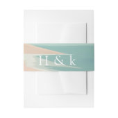 Elegant Modern strand Uitnodigingen Wikkel (Voorkant Voorbeeld)