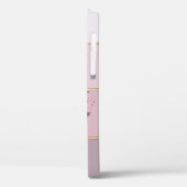 Elegant Modern Striped, Lashes Case-Mate iPhone Case (Achterkant / Links)