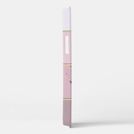 Elegant Modern Striped, Lashes Case-Mate iPhone Case (Achterkant / Rechts)