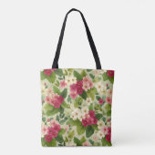 Elegant Modern Stylish Botanical Wildflower Tote Bag (Achterkant)