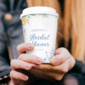 Elegant Modern Tea Party Vrijgezellenfeest Papieren Bekers