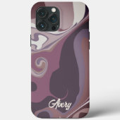 Elegant Modern Trendy Custom Paarse Inspirivity Case-Mate iPhone Case (Achterkant)