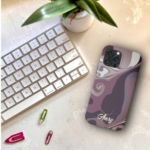 Elegant Modern Trendy Custom Paarse Inspirivity Case-Mate iPhone Case