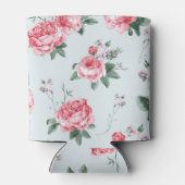 Elegant Modern Trendy Floral Blikjeskoeler (Achterkant)