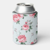 Elegant Modern Trendy Floral Blikjeskoeler (Blikje Achterkant)