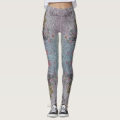 Elegant Modern Trendy Floral Leggings (Voorkant)