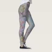 Elegant Modern  Trendy Floral Leggings (Rechts)