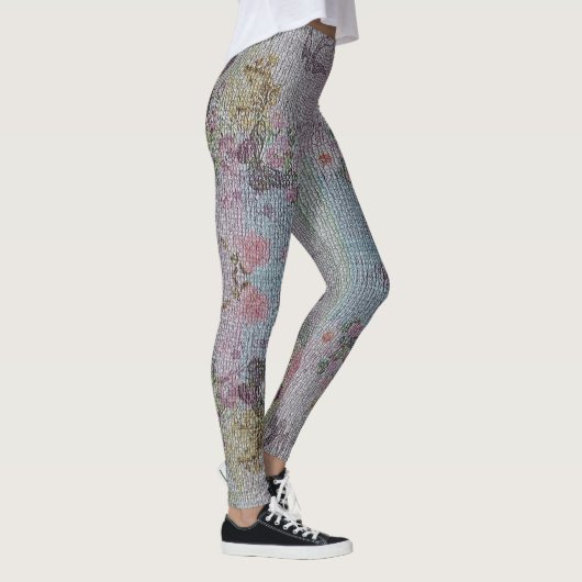 Elegant Modern Trendy Floral Leggings (Rechts)