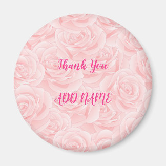 Elegant Modern  Trendy Floral Magneet