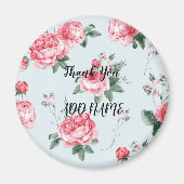 Elegant Modern  Trendy Floral Magneet (Voorkant)
