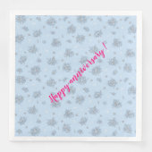 Elegant Modern  Trendy Floral Servet (Voorkant)