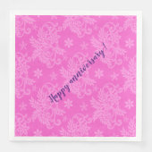 Elegant Modern  Trendy Floral Servet (Voorkant)