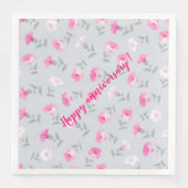 Elegant Modern Trendy Floral Servet (Voorkant)