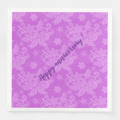 Elegant Modern  Trendy Floral Servet (Voorkant)