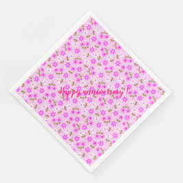 Elegant Modern  Trendy Floral Servet