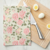 Elegant Modern Trendy Floral Theedoek (Quarter Fold)