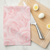 Elegant Modern Trendy Floral Theedoek (Quarter Fold)