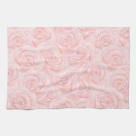 Elegant Modern  Trendy Floral Theedoek