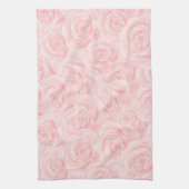 Elegant Modern Trendy Floral Theedoek (Verticaal)