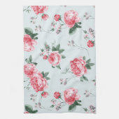 Elegant Modern  Trendy Floral Theedoek (Verticaal)