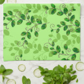 Elegant Modern Trendy Floral Theedoek (Gevouwen)