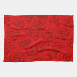 Elegant Modern  Trendy Floral Theedoek