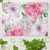 Elegant Modern Trendy Floral Theedoek (Gevouwen)