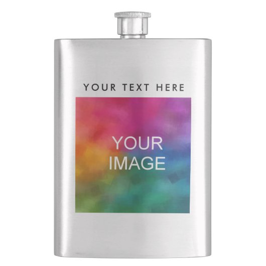 Elegant Modern Upload foto Afbeelding of Logo Best Flacon (Voorkant)