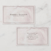 Elegant modern verbindingsstuk Olive Wedding Plann Visitekaartje (Voorkant / Achterkant)